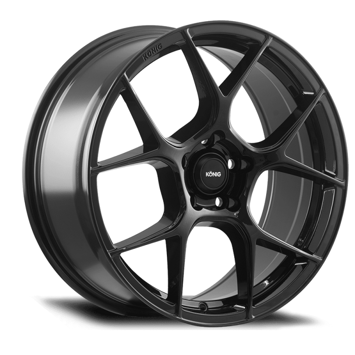 Konig Diverge 20X8.5 5X120 ET32 Gloss Black Flow Formed