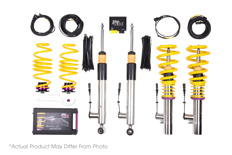 KW Coilover Kit DDC ECU 08+ A4, S4 (8K/B8) 4Dr Quattro all engines w/o Electronic Dampeing Control