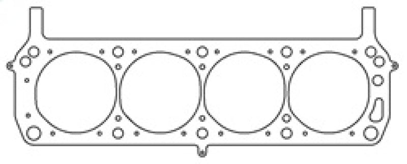 Cometic Ford 302/351W Windsor V8 .070in MLS Cylinder Head Gasket - 4.100in Bore - SVO/Yates - RHS