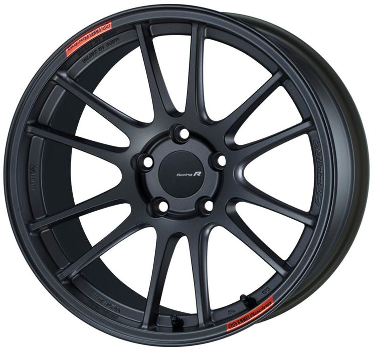 Enkei GTC01RR 18x10.5 5x120 23mm Offset Matte Gunmetallic Wheel *Special Order*