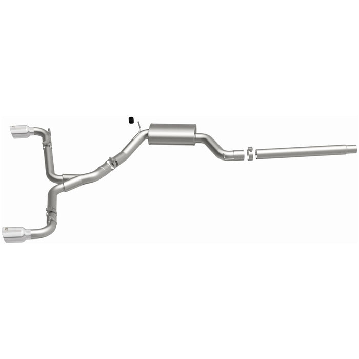 MagnaFlow 18-19 VW GTI 2.0L 409 SS Polished 3in Touring Series Cat-Back Exhaust