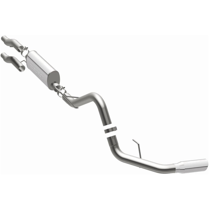 MagnaFlow 11 Ford F-150 3.7L/5.0L/6.2L SS Catback Exhaust Single Rear Side Exit w/ 4in SS Tips