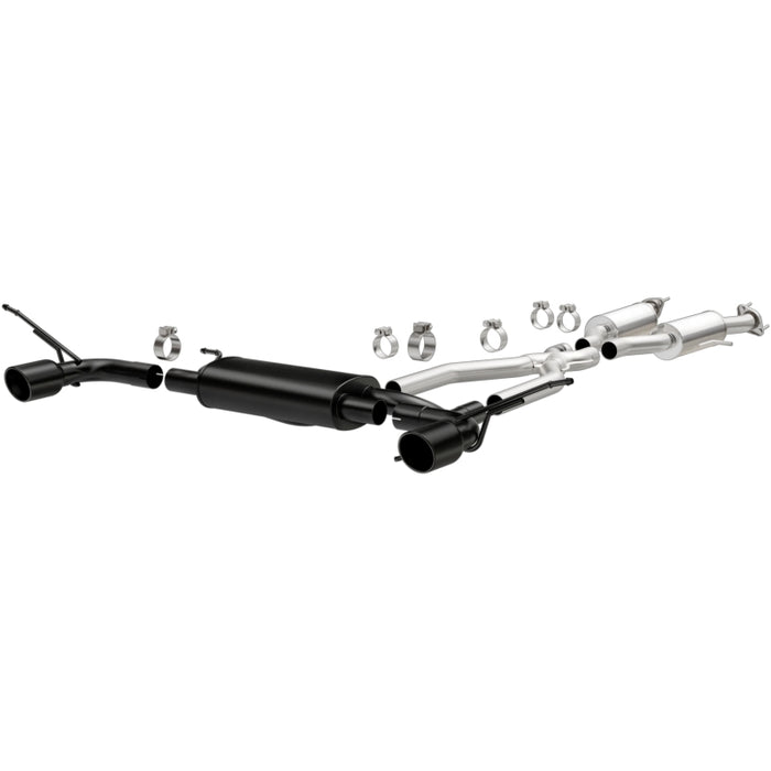 MagnaFlow Cat-Back SS 2.5in Dual Split Rear 4in Black Tip 11-16 Jeep Grand Cherokee 5.7L V8/3.6L V6