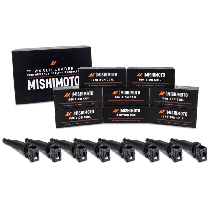 Mishimoto 11-15 BMW 550i 4.4L Ignition Coil - 8-Pack