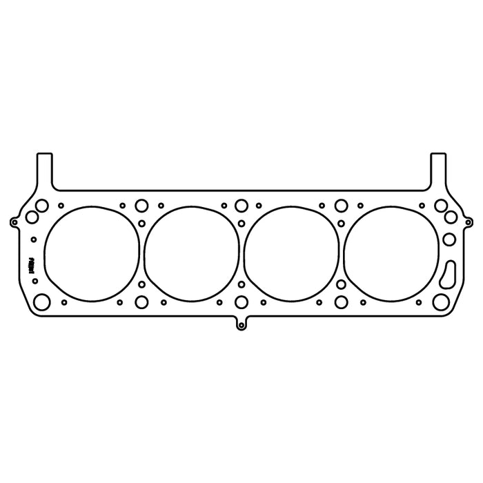 Cometic Ford 302/351W Windsor V8 .075in MLS Cylinder Head Gasket - 4.150in Bore - SVO/Yates - LHS