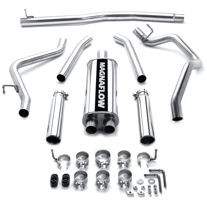 MagnaFlow Sys CB 05- Dakota Dual EC-CC/SB