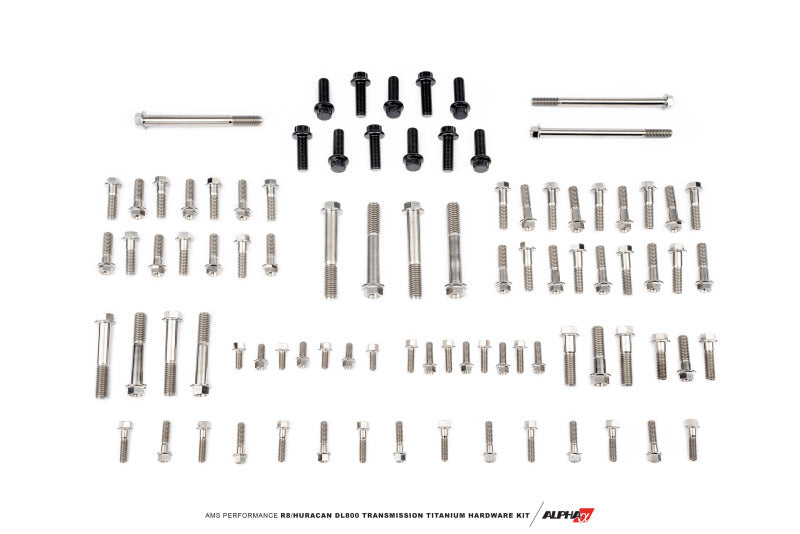 AMS Performance 14-24 Audi R8/Lamborghini Huracan DL800 Transmission Titanium Hardware Kit