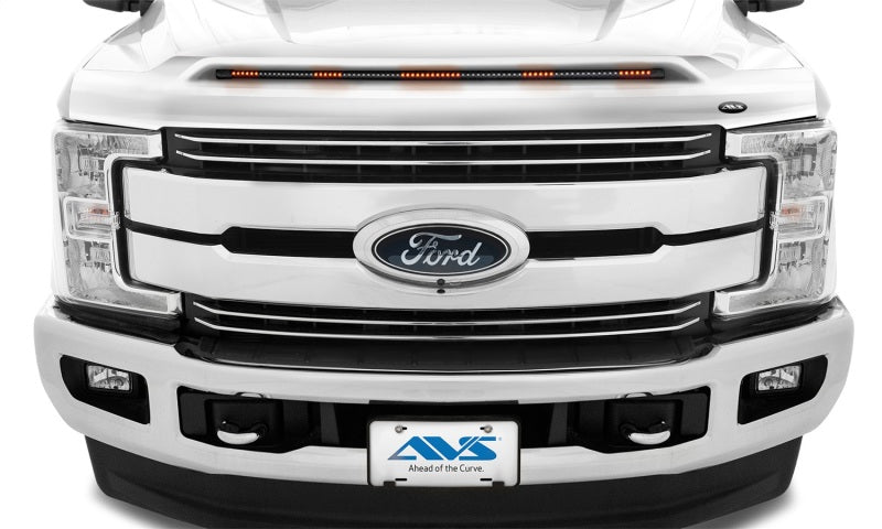 AVS 20-22 Ford F-250/350/450/550 Super Duty Aeroskin LightShield Pro Color-Match - Oxford Wht.