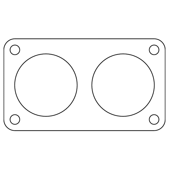 Cometic Ford 5.0/5.8/7.0/7.5L .020in Fiber Truck Throttle Body Gasket - 1985-1997