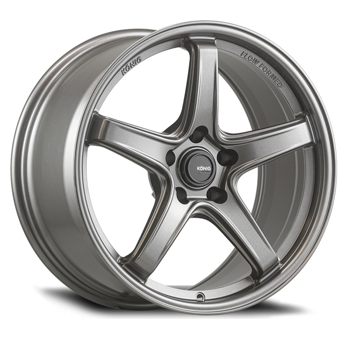 Konig Neoform 18X10.5 5X114.3 ET20 Matte Grey Flow Formed