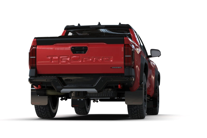 Rally Armor 2024 Toyota Tacoma Black UR Mud Flap w/ Red Logo
