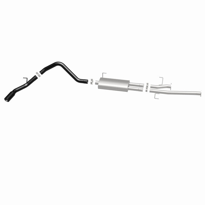 MagnaFlow Cat-Back Exhaust 09-13 Toyota Tundra V8 5.7L 3in SS Black Tip Single Side Exit