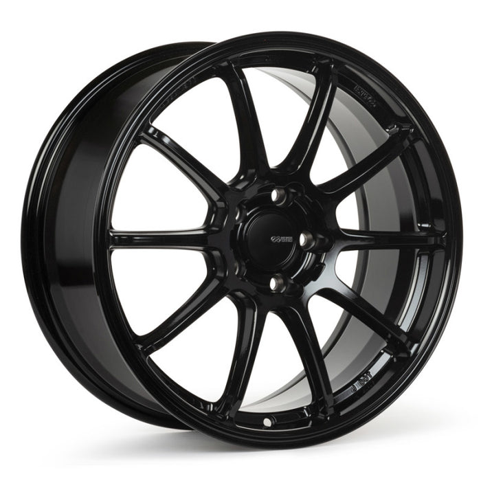 Enkei TRIUMPH 18x8 5x114.3 45mm Offset 72.6mm Bore Gloss Black Wheel