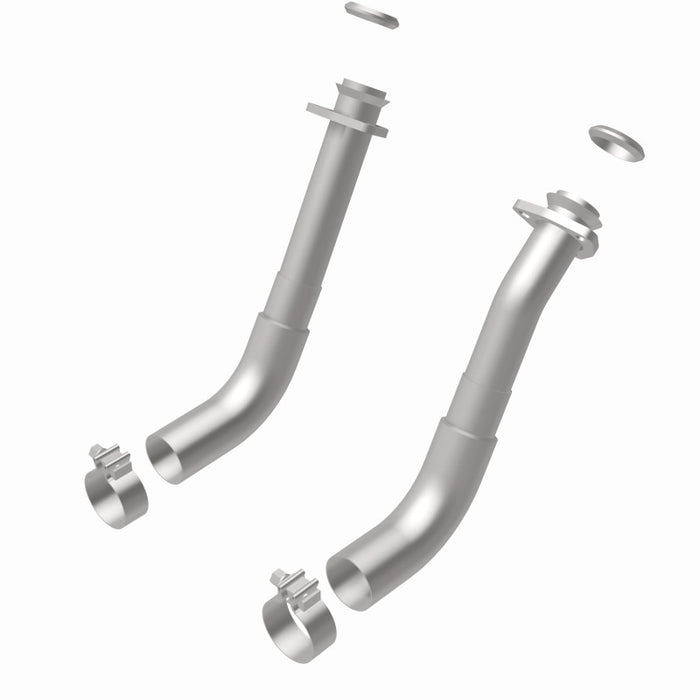 MagnaFlow 66-72 Chevy C10 Pickup V8 2-Piece Front Exhuast Pipe Kit (2in Tubing/Clamps/Inlet Flanges)