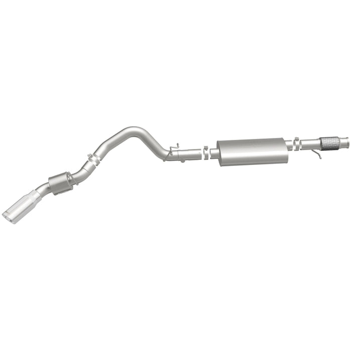 MagnaFlow MF Series SS Cat-Back Exhaust Single Passenger Side Rear Exit 2015 Cadillac Escalade