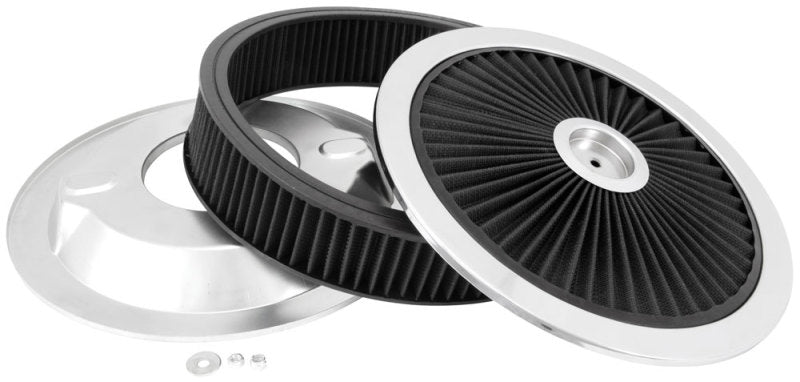 Spectre ExtraFlow HPR Air Cleaner Assembly 14in. x 3in. - Black