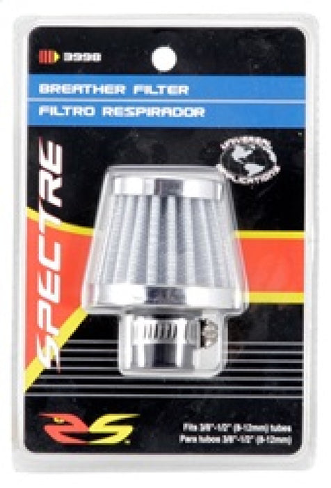 Spectre Breather Filter 10mm Flange / 2in. OD / 1-3/4in. Height - White