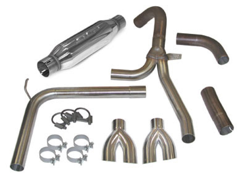 SLP 1998-2002 Chevrolet Camaro LS1 LoudMouth II Cat-Back Exhaust System w/ Dual Tips