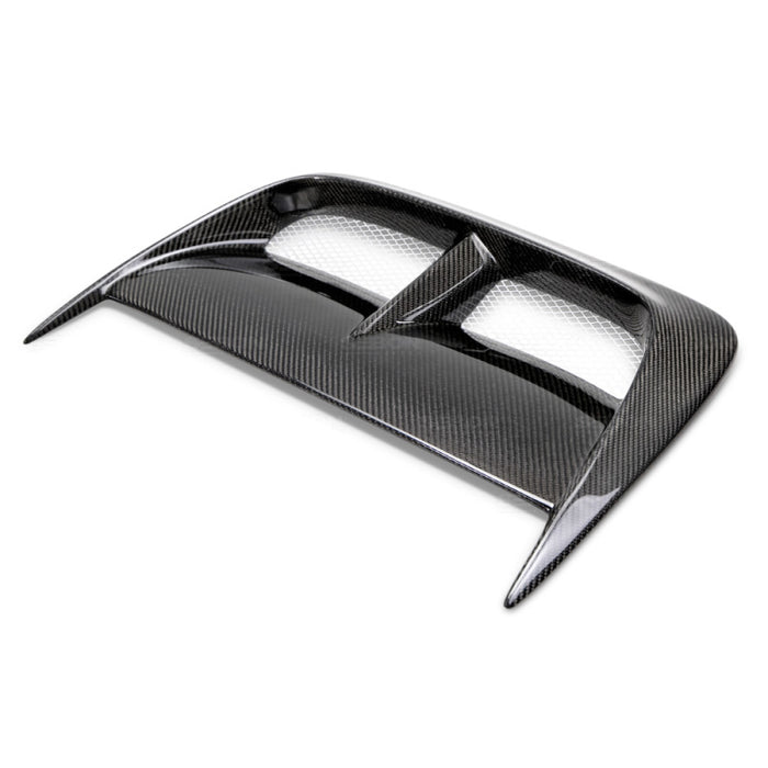 Seibon 04-05 Subaru WRX/STi CW Carbon Fiber Hood Scoop - Only Fits OEM Hoods (Not Seibon Hoods)