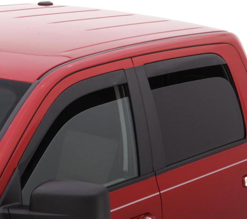 AVS 2018 Jeep Wrangler Unlimited (4-Door) Ventvisor Low Profile Window Deflectors 4pc - Smoke