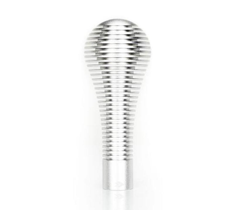 NRG Shift Knob Heat Sink Bubble Head Short Silver