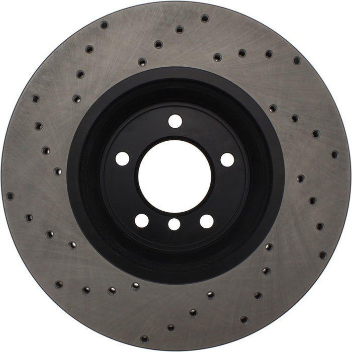 StopTech 07-13 BMW 3 Series Cryo Drilled Sport Left Front Rotor