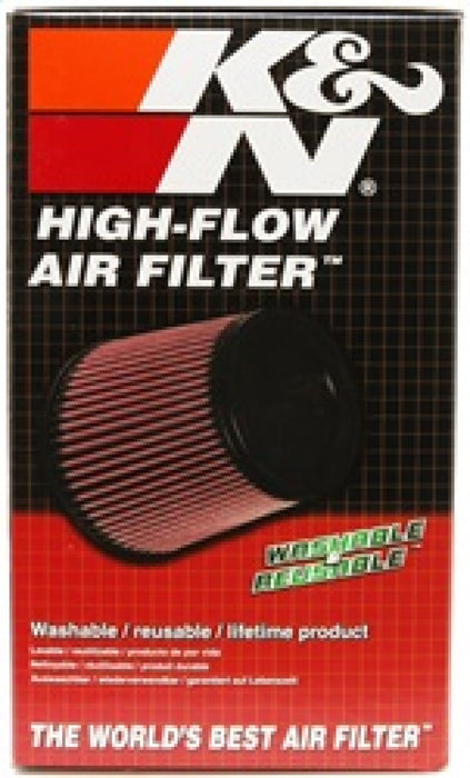 K&N Round Tapered Universal Air Filter 3.5in Flange ID / 5.75in Base OD / 3.75in Top OD / 6in H