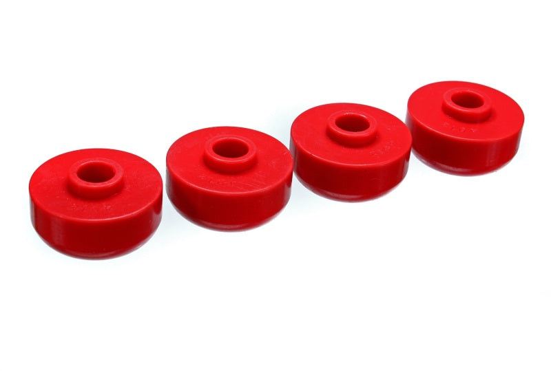 Energy Suspension 63-82 Chevrolet Corvette Red Rear Leaf Spring Bushing Set