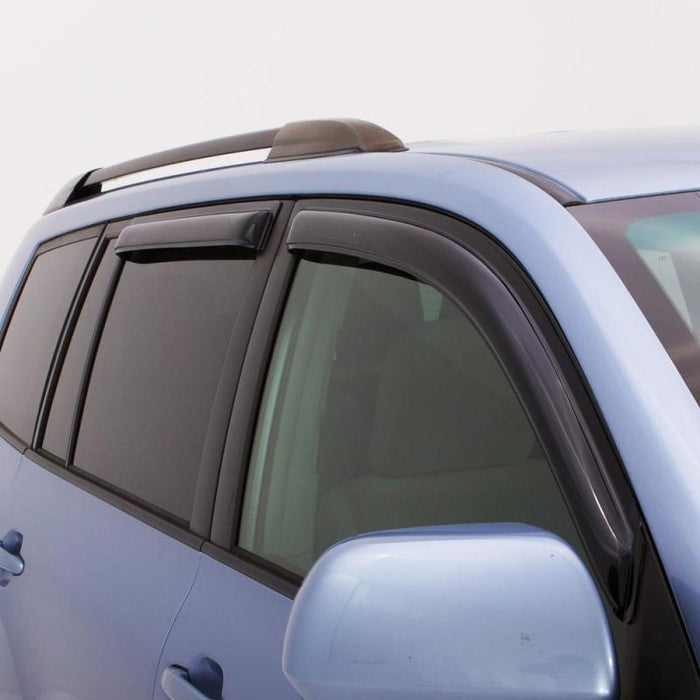 AVS 97-01 Mitsubishi Mirage Ventvisor Outside Mount Window Deflectors 4pc - Smoke