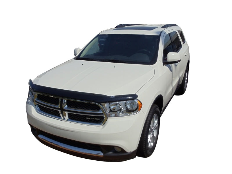 AVS 11-18 Dodge Durango High Profile Bugflector II Hood Shield - Smoke