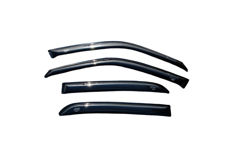 AVS 98-11 Ford Crown Victoria (Short Rears) Ventvisor Outside Mount Window Deflectors 4pc - Smoke