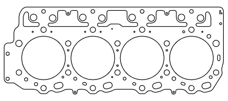 Cometic GM 6.6L Duramax Diesel 01-06 4.100 inch Bore .075 inch MLS-5 Left Head Gasket