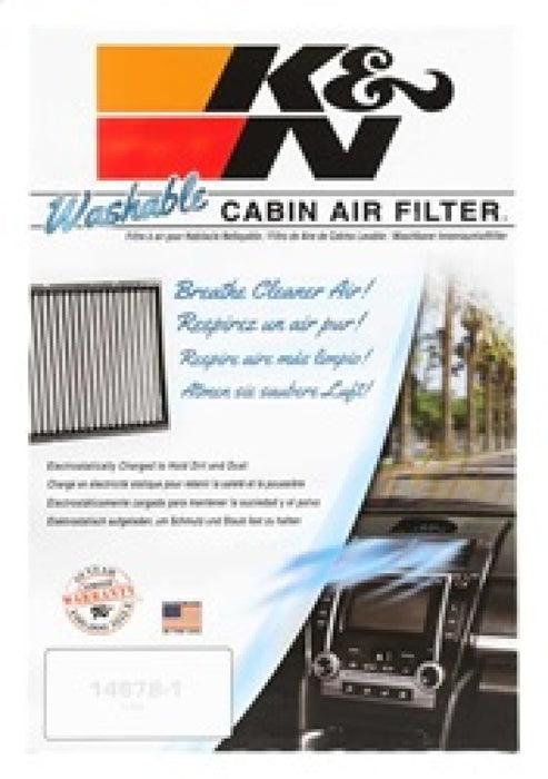 K&N 08-12 Jeep Liberty V6-3.7L Cabin Air Filter (2 Per Box)