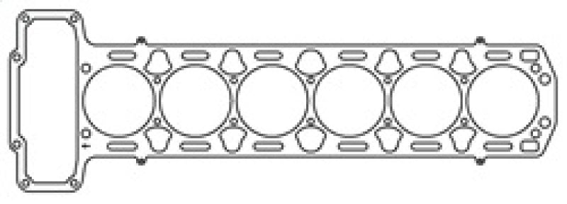 Cometic 68-71 Jaguar XKE 4.2L V6 93.2mm .090 inch MLS-5 w/ Bolt Hole Pocket Head Gasket