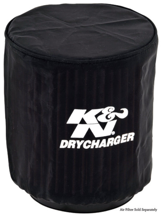 K&N Air Filter Wrap - Round Straight - Black - 08-09 Can-Am DS450 450 / 09-12 DS450 EFI / 08 DS450X