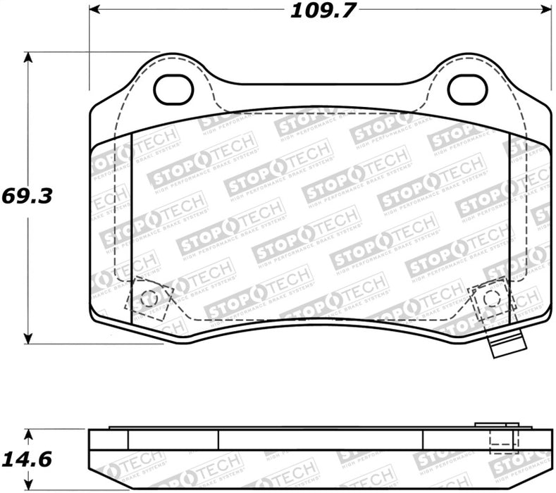 StopTech Street Brake Pads