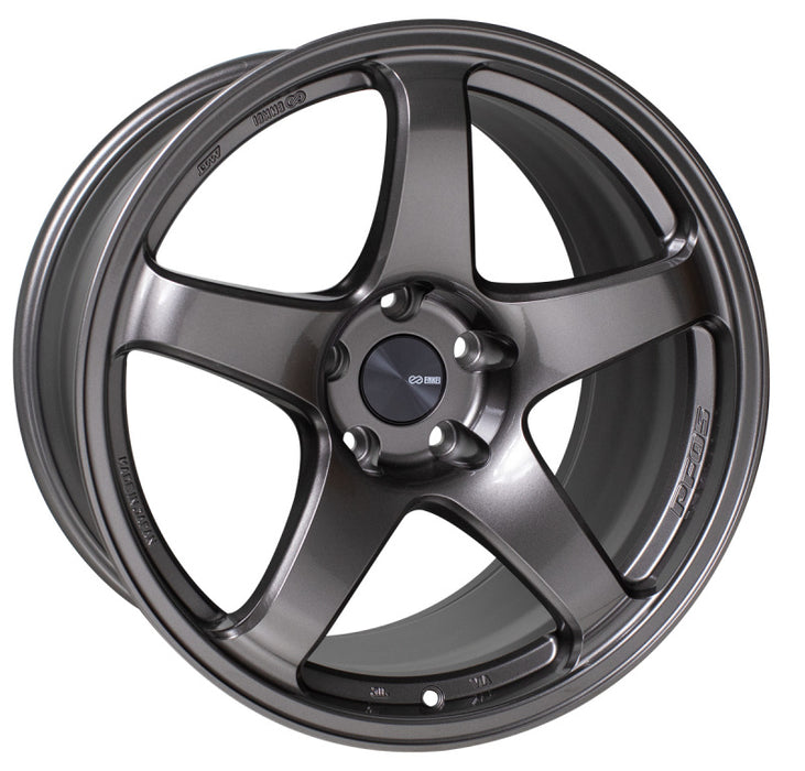 Enkei PF05 19x11 5x114.3 10mm Offset 75mm Bore Dark Silver Wheel