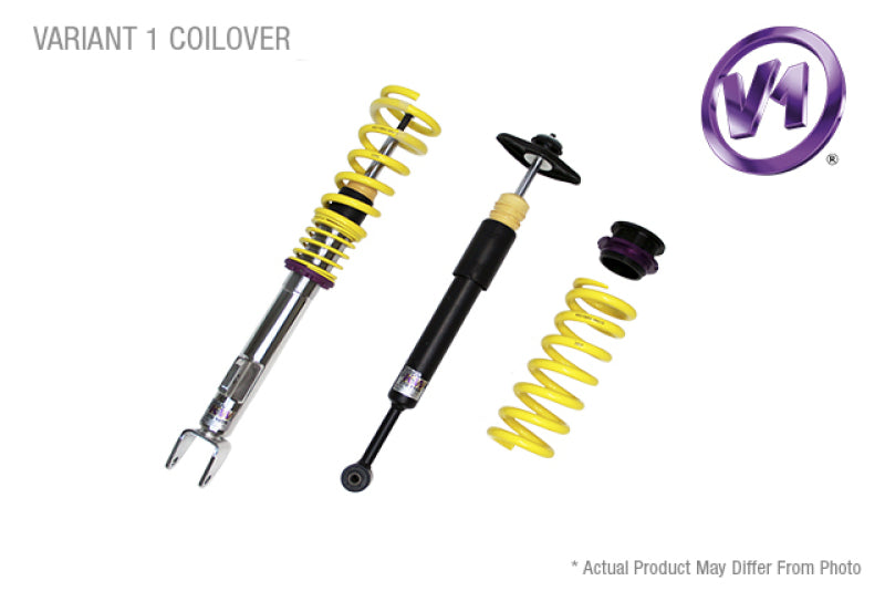 KW Coilover Kit V1 2017+ Audi A4 (B9) Sedan / A5 Coupe Quattro w/ Electronic Dampening