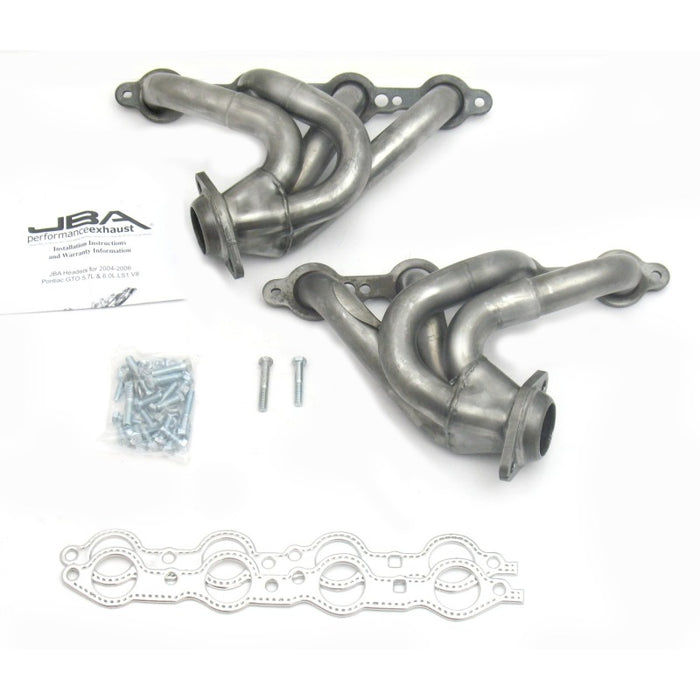 JBA 04-06 Pontiac GTO 5.7/6.0L LS 1-5/8in Primary Raw 409SS Cat4Ward Header