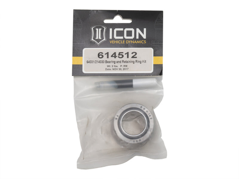 ICON 64031/214030 Bearing & Ret Ring Kit