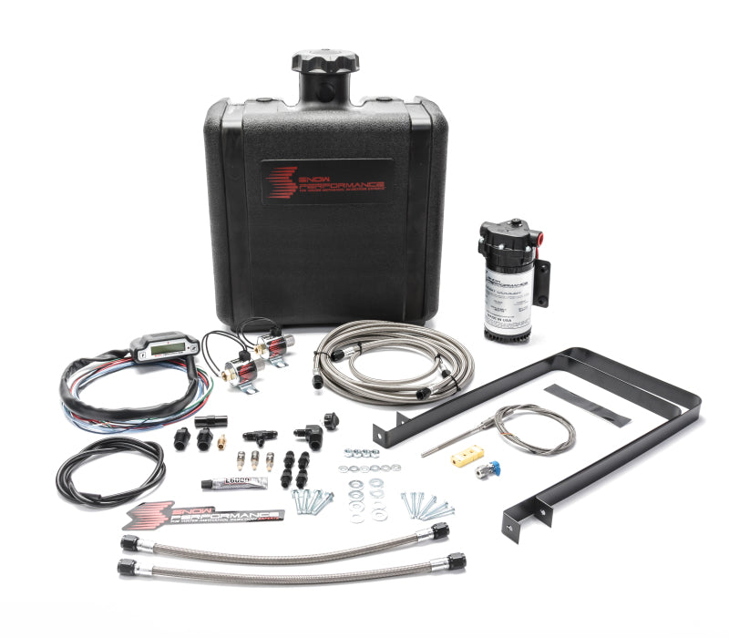 Snow Performance 07-17 Dodge 6.7L Stg 3 Boost Cooler Water Injection Kit (SS Braided Line & 4AN)