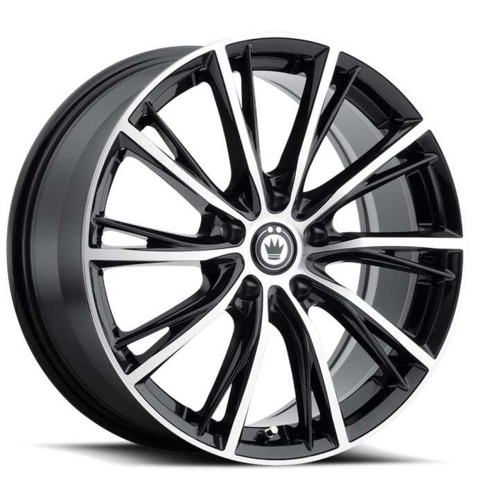 Konig Impression 18x8 5x115 ET40 Gloss Black w/ Machined Face