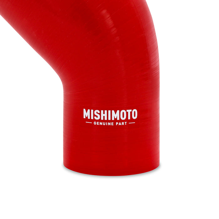 Mishimoto Silicone Reducer Coupler 45 Degree 2.5in to 2.75in - Red