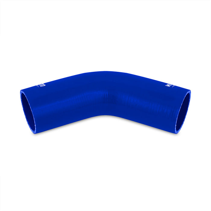 Mishimoto 3.5in. 45 Degree Silicone Coupler - Blue