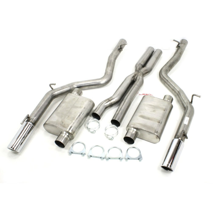 JBA 12-14 Chrysler 300C SRT8 6.1L/6.4L 409SS Dual Rear Exit Cat-Back Exhaust