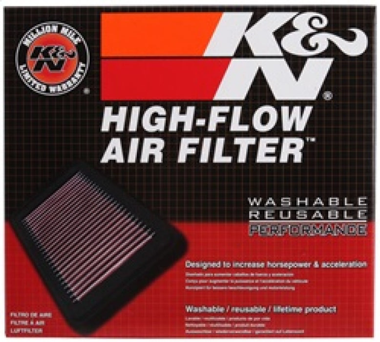 K&N 2016 Renault Megane IV L4-1.5L DSL Replacement Drop In Air Filter