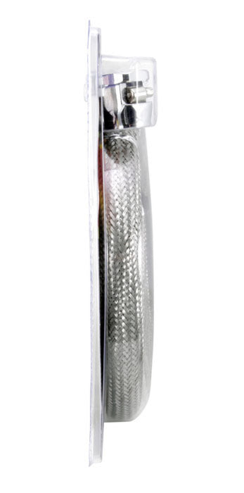 Spectre Stainless Steel Flex Heater Hose Kit 5/8in. Diameter - 4ft. Chrome