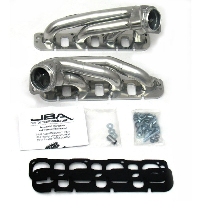 JBA 09-20 Chrysler 5.7L HEMI 1-3/4in Primary Silver Ctd Cat4Ward Header