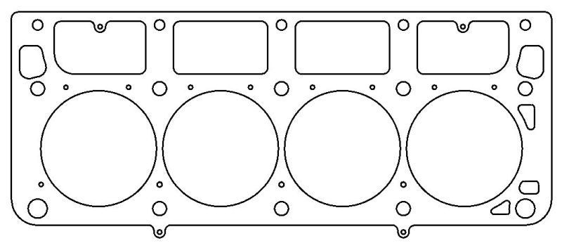 Cometic GM LS1 (w/M.I.D. Sleeves) 4.165 inch Bore .040 inch MLS Headgasket