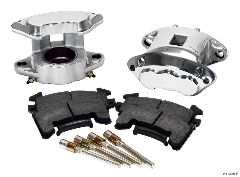 Wilwood D154 Front Caliper Kit -Polished 2.50in Piston 1.04in Rotor